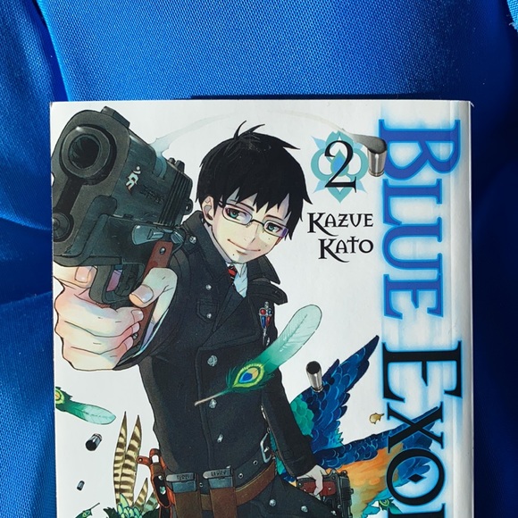 Anime Comic Blue Exorcist Volume 2 By Kazue Kato Funimation ExcellentCondition - Picture 5 of 11